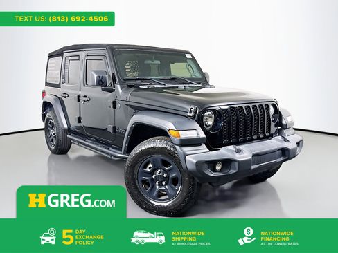 Used 2024 Jeep Wrangler Sport image 1
