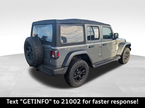 Used 2021 Jeep Wrangler Unlimited Sport image 3