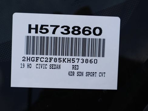 Used 2019 Honda Civic Sport image 7