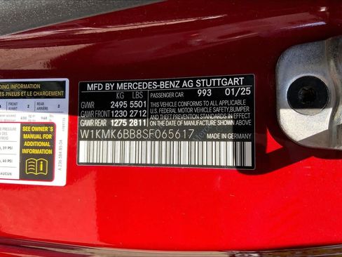 Certified 2025 Mercedes-Benz CLE 450 4MATIC Cabriolet image 37