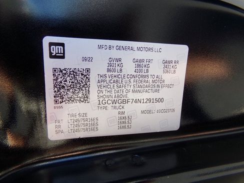 Used 2022 Chevrolet Express 2500 Extended RWD image 51