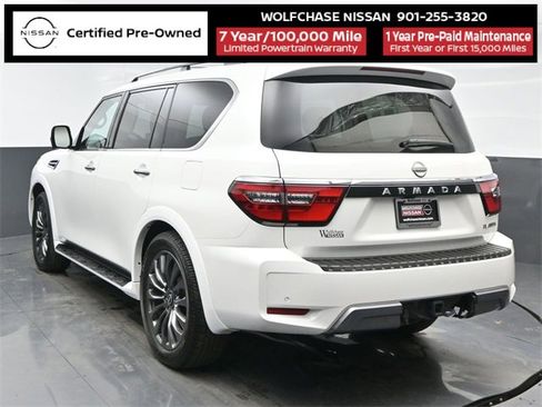 Certified 2024 Nissan Armada Platinum w/ Captain's Chairs Package image 4