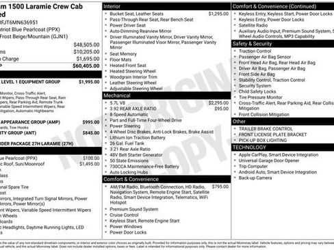 Used 2021 RAM 1500 Laramie image 2