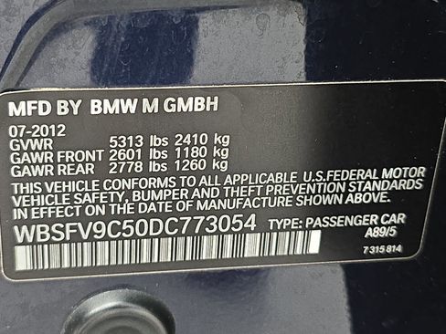 Used 2013 BMW M5 image 36