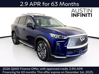 New 2026 INFINITI QX60 Luxe w/ Cargo Package