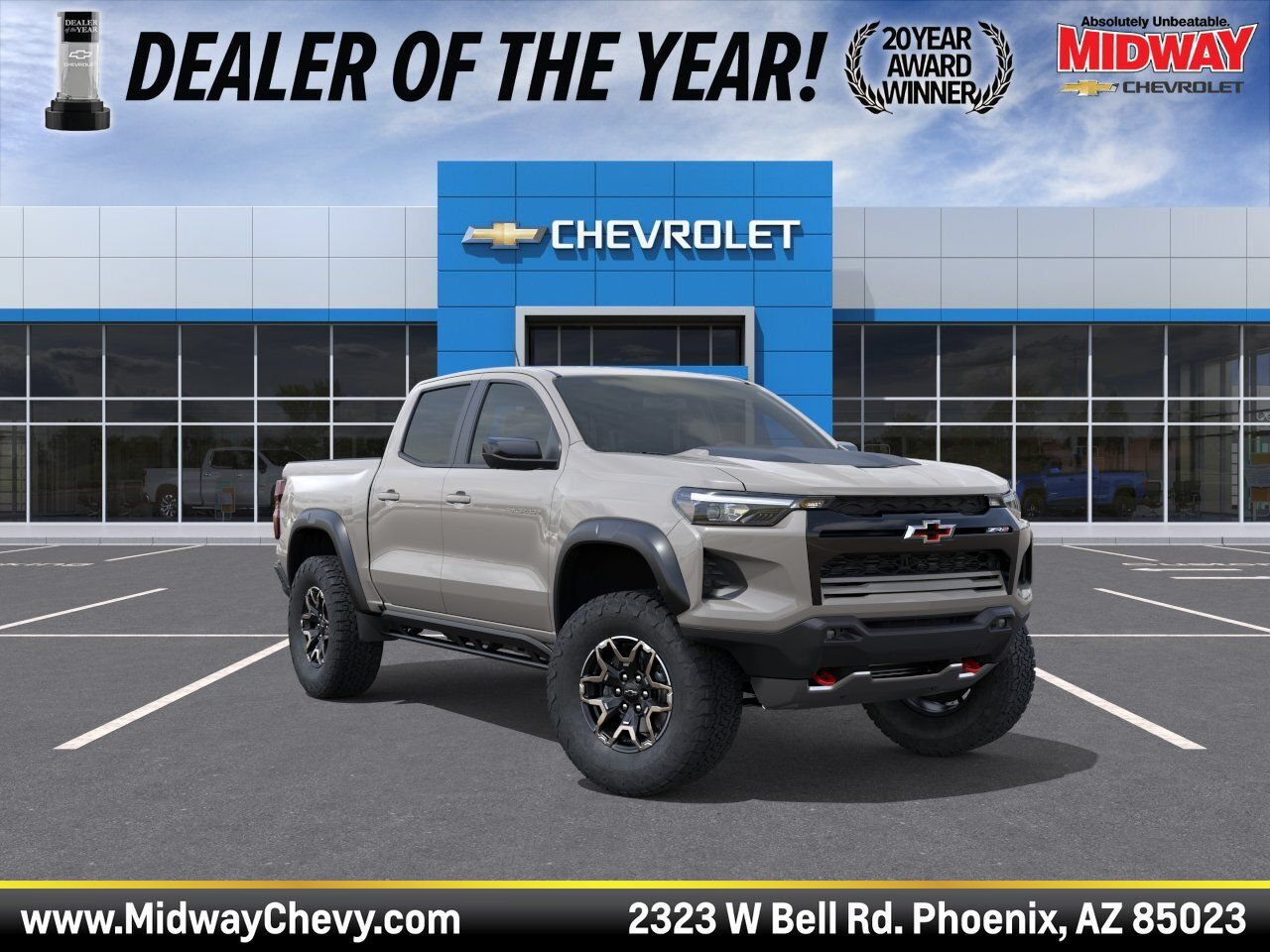 New 2026 Chevrolet Colorado ZR2 w/ Technology Package AWD/4WD image 1