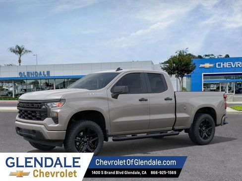 New 2026 Chevrolet Silverado 1500 Custom w/ Turbomax Blackout Package RWD image 2