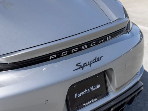 Certified 2022 Porsche 718 Boxster Spyder RWD image 20