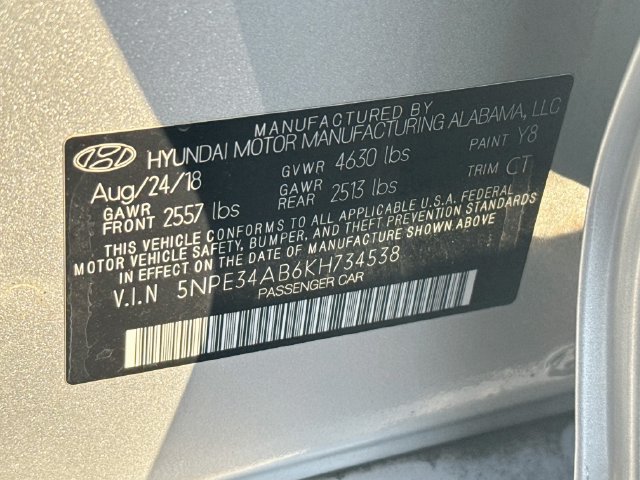 Used 2019 Hyundai Sonata Limited FWD image 39