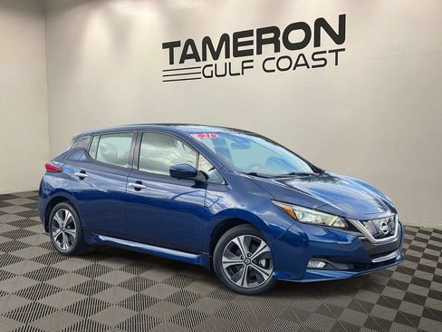 Used 2021 Nissan Leaf SL Plus FWD image 1