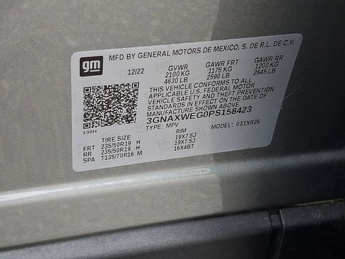 Certified 2023 Chevrolet Equinox RS AWD/4WD image 25