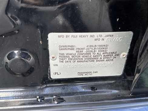 Used 2006 Subaru Impreza WRX STI image 58