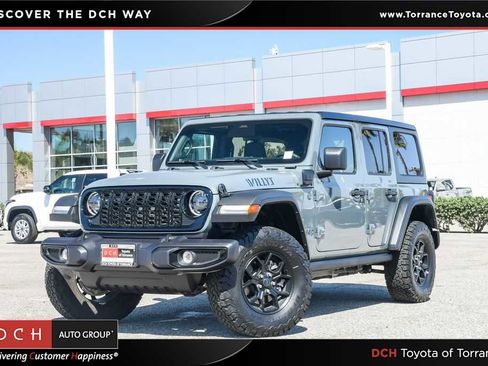 Used 2025 Jeep Wrangler Unlimited Sport S 4xe AWD/4WD image 1