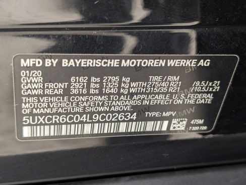 Used 2020 BMW X5 xDrive40i w/ Premium Package image 21