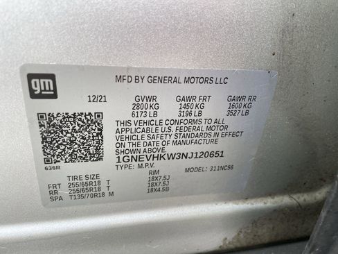 Certified 2022 Chevrolet Traverse LT image 33