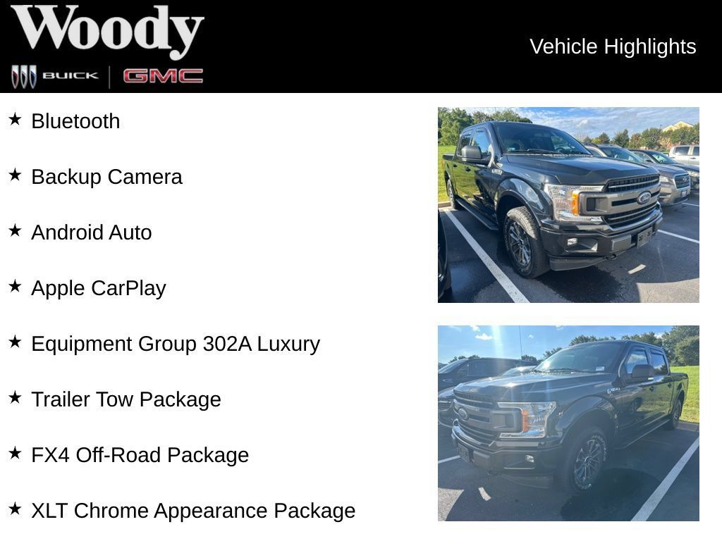 Used 2018 Ford F150 XLT w/ Equipment Group 302A Luxury AWD/4WD image 4