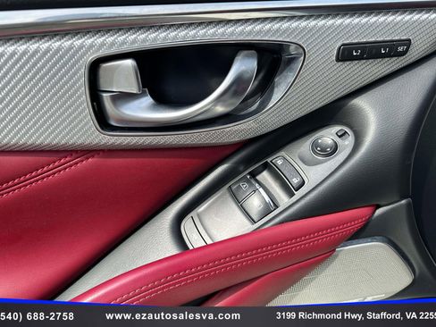 Used 2018 INFINITI Q60 Red Sport 400 w/ Sensory Package 3.0T Sport image 24