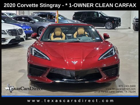Used 2020 Chevrolet Corvette Stingray Preferred Cpe w/ 2LT Preferred Equipment Group image 2
