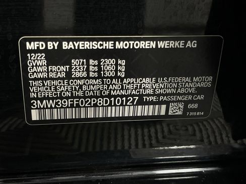 Used 2023 BMW 330e w/ Premium Package image 70