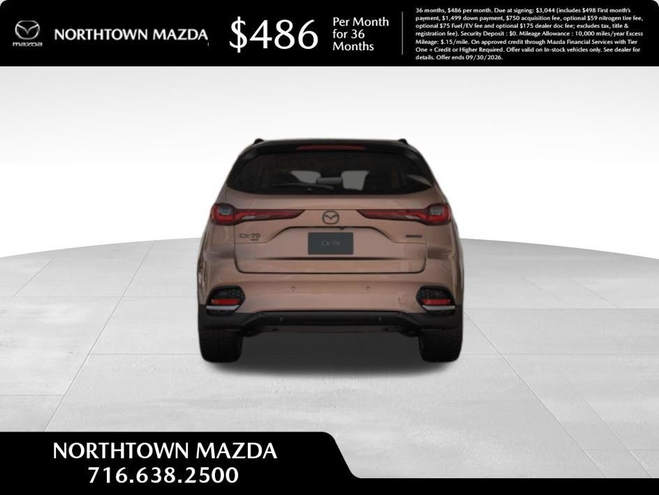 New 2026 MAZDA CX-70 3.3 Turbo w/ Premium Package AWD/4WD image 6