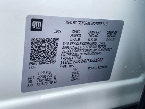 Certified 2023 Chevrolet Traverse RS w/ LPO, Floor Liner Package image 28