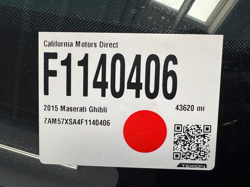 Used 2015 Maserati Ghibli RWD image 19