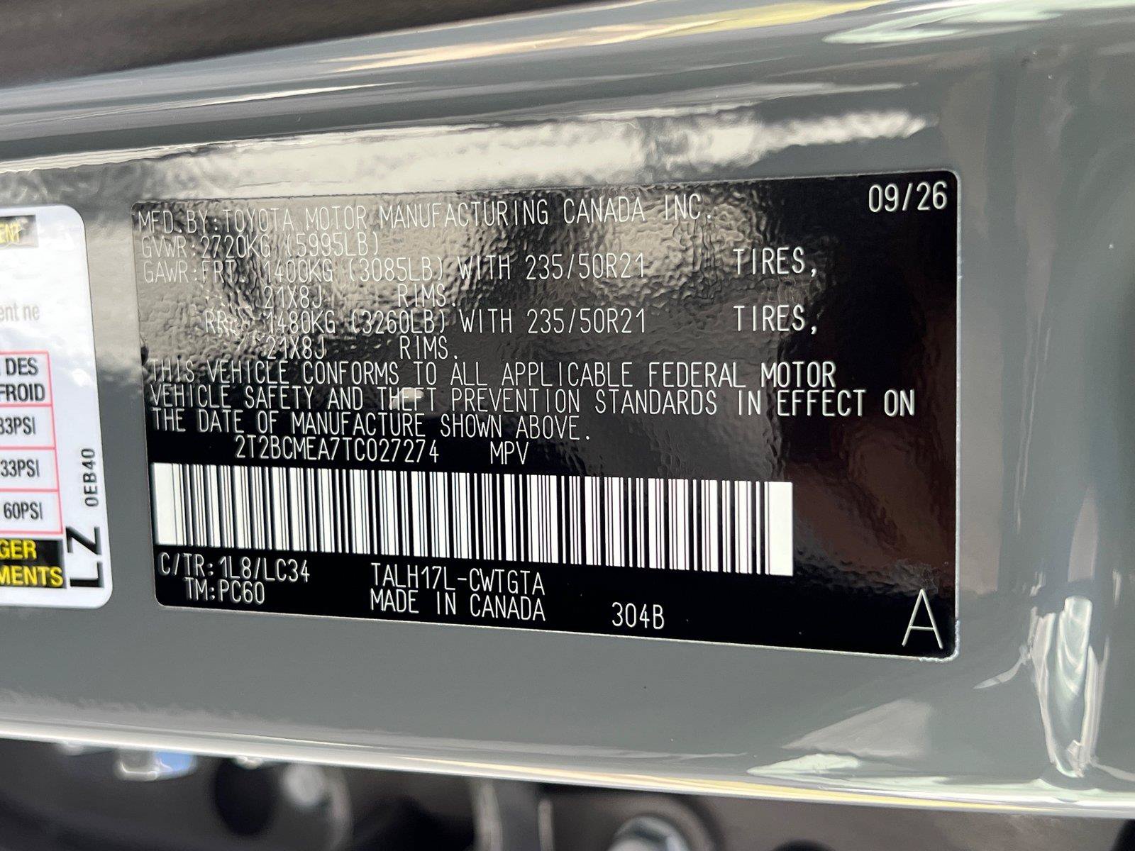 New 2026 Lexus RX 500h F Sport w/ Convenience Package AWD/4WD image 26