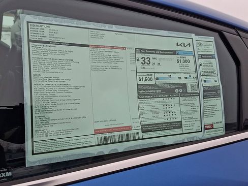 New 2026 Kia K4 GT-Line image 10
