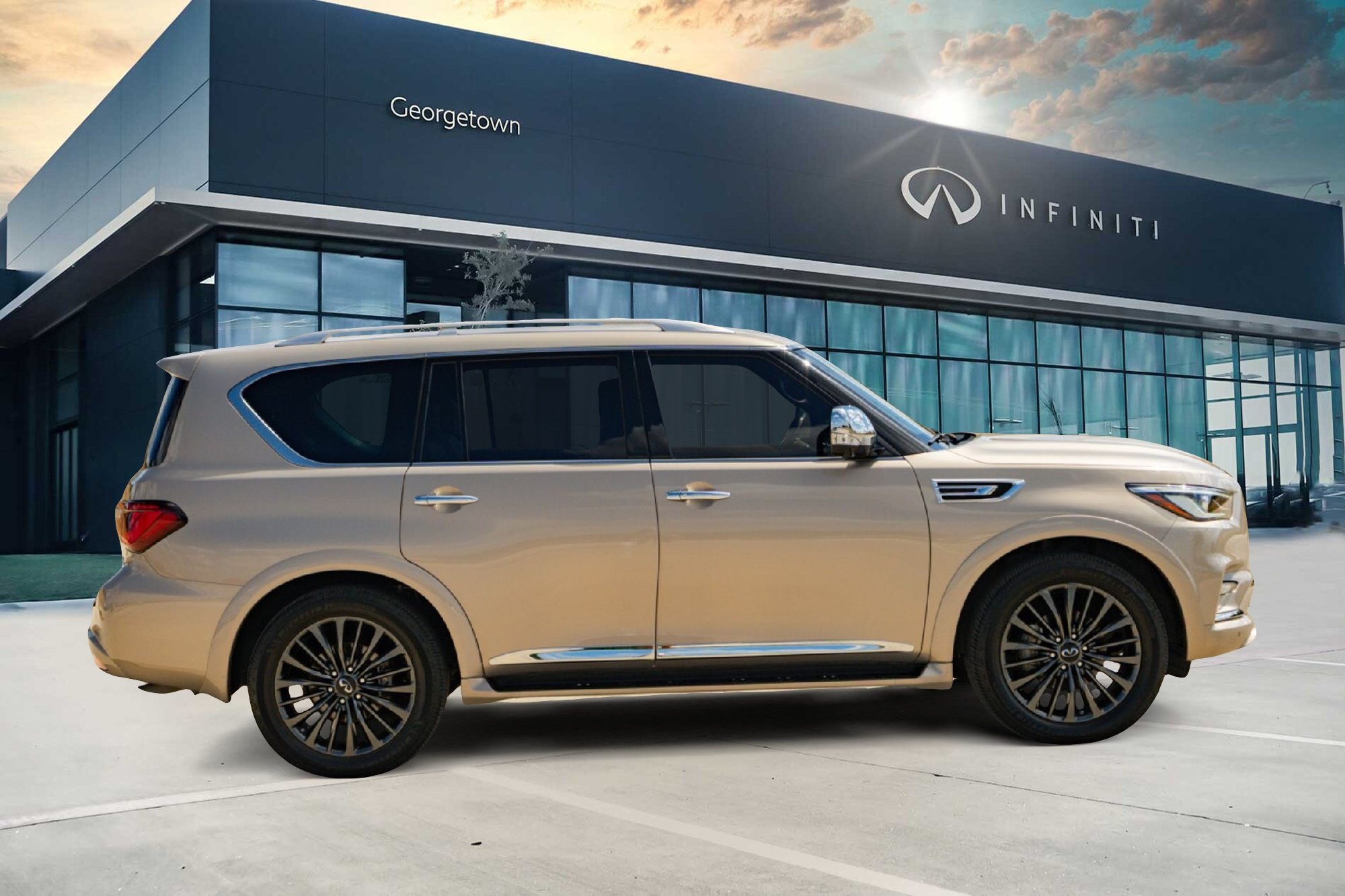 Certified 2023 INFINITI QX80 Sensory w/ All-Season Package AWD/4WD image 4