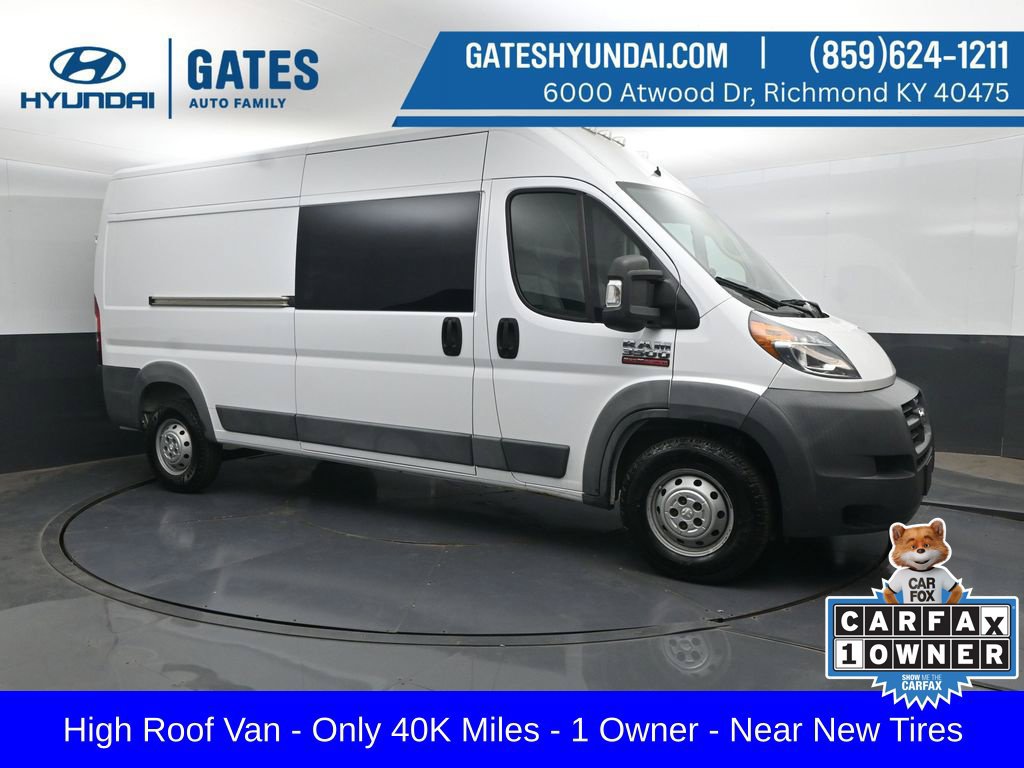 Used 2018 RAM ProMaster 3500 w/ Mopar Trailer Tow Group FWD image 1