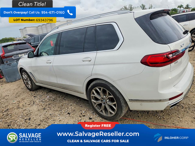 Used 2019 BMW X7 xDrive50i w/ Premium Package AWD/4WD image 3