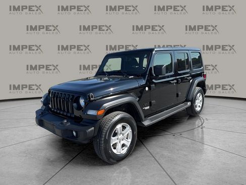 Used 2021 Jeep Wrangler Unlimited Sport image 1