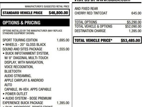 Used 2023 Buick Enclave Essence w/ Experience Buick Package AWD/4WD image 2