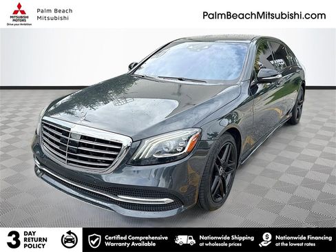 Used 2019 Mercedes-Benz S 560 Sedan w/ AMG Line Exterior image 1