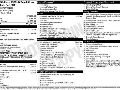 Used 2024 GMC Sierra 2500 Denali w/ Denali Reserve Package AWD/4WD image 39