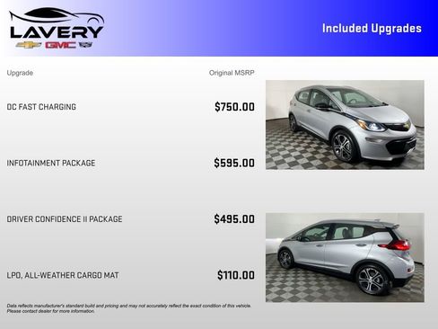 Used 2019 Chevrolet Bolt Premier w/ Infotainment Package image 7