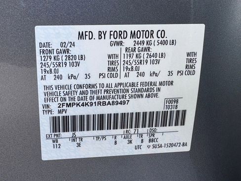 Used 2024 Ford Edge Titanium AWD/4WD image 44