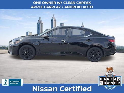 Certified 2025 Nissan Sentra S FWD image 2