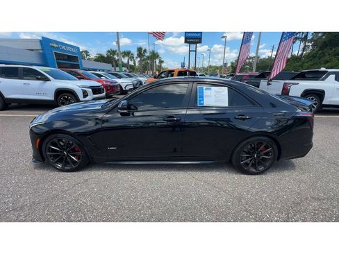 Used 2022 Cadillac CT4 V Blackwing w/ Technology Package RWD image 5