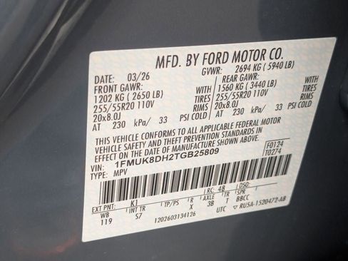 New 2026 Ford Explorer Active AWD/4WD image 34