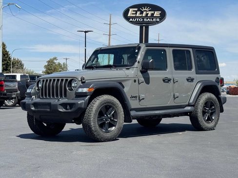Used 2020 Jeep Wrangler Unlimited Sport AWD/4WD image 1
