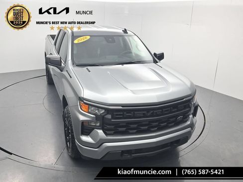 Used 2026 Chevrolet Silverado 1500 Custom w/ LPO, Dark Essentials Package AWD/4WD image 49