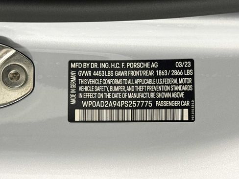 Certified 2023 Porsche 911 Turbo S AWD/4WD image 32