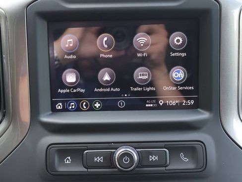 Used 2024 Chevrolet Silverado 1500 Custom w/ Turbomax Blackout Package AWD/4WD image 9