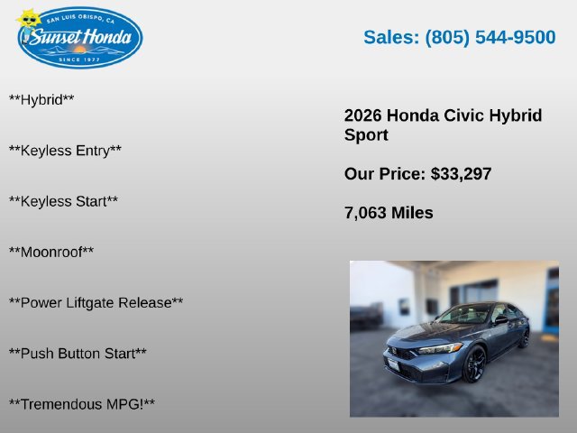 Used 2026 Honda Civic Sport image 7