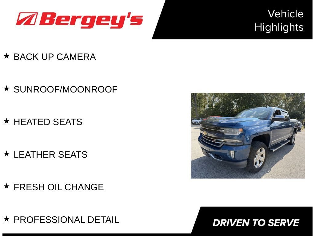 Used 2016 Chevrolet Silverado 1500 LTZ Z71 w/ LTZ Plus Package AWD/4WD image 4