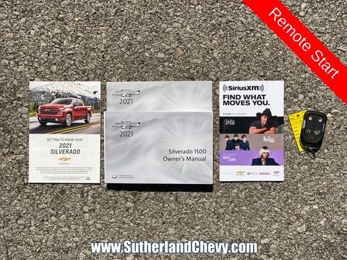 Used 2021 Chevrolet Silverado 1500 LT Trail Boss w/ LPO, Dark Essentials Package AWD/4WD image 50