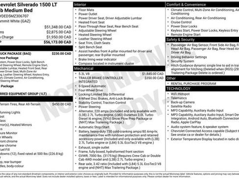 Used 2021 Chevrolet Silverado 1500 LT w/ Work Truck Package AWD/4WD image 30