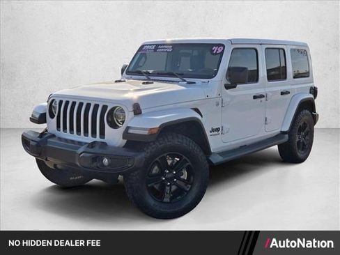 Used 2019 Jeep Wrangler Unlimited Sahara AWD/4WD image 1