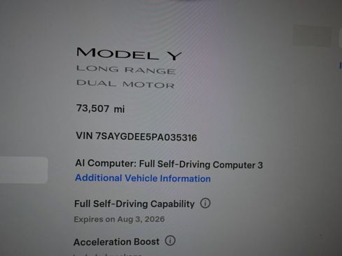 Used 2023 Tesla Model Y Long Range AWD/4WD image 21